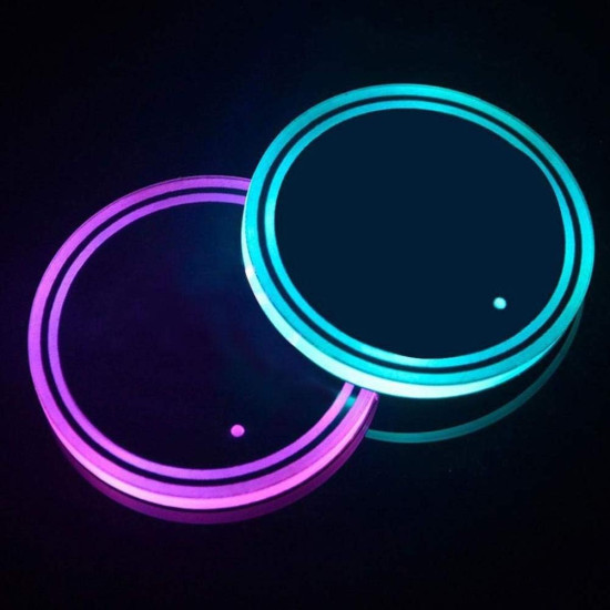 Vehicle LED Coasters