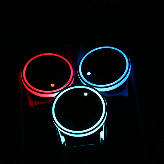 Vehicle LED Coasters