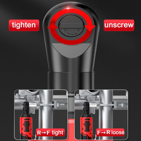 Cordless Electric Ratchet Wrench Set