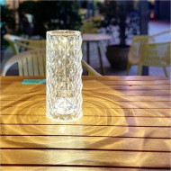 16 Color Touch Rose Crystal Lamp