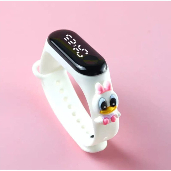 Cartoon Waterproof Digital LED Kids Watch