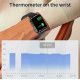 ECG+PPG Blood Pressure & Blood Glucose Monitoring - IP68 Waterproof & Fitness Tracking for Men & Women