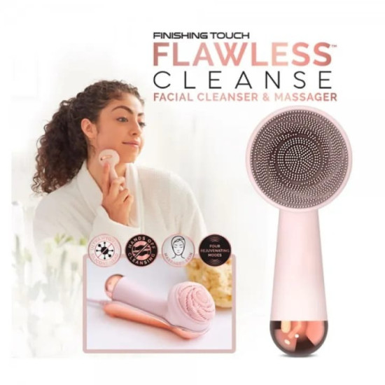 Finishing Touch Flawless Cleanse Silicone Face Scrubber and Cleanser