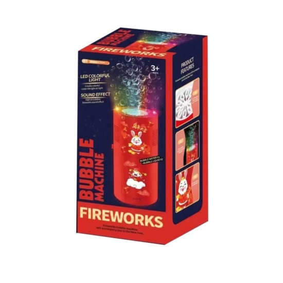 Fireworks Bubble Machine