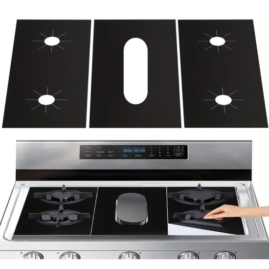 Five Burner Stove Cover Set