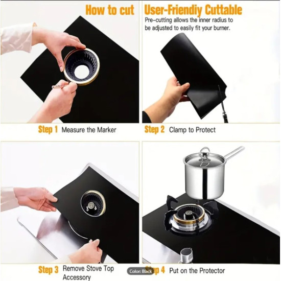 Five Burner Stove Cover Set