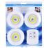 3 Pack LED Remote Control Light