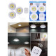 3 Pack LED Remote Control Light