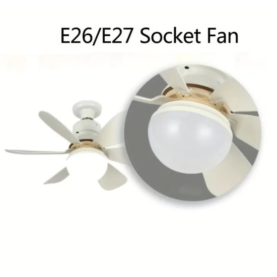 Flower Fan-White