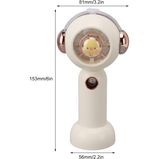 2 n 1 Handheld Cooling Fan