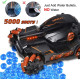 4x4 Monster Truck, Nerf Tank - 5000pcs Water Shots 4WD 6000mAh Rechargeable Battery