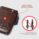 Genuine Leather Zipper RFID Wallet