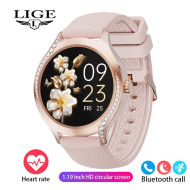 Ladies  Elegant Silcone Band Smart Watch