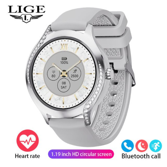 Ladies  Elegant Silcone Band Smart Watch