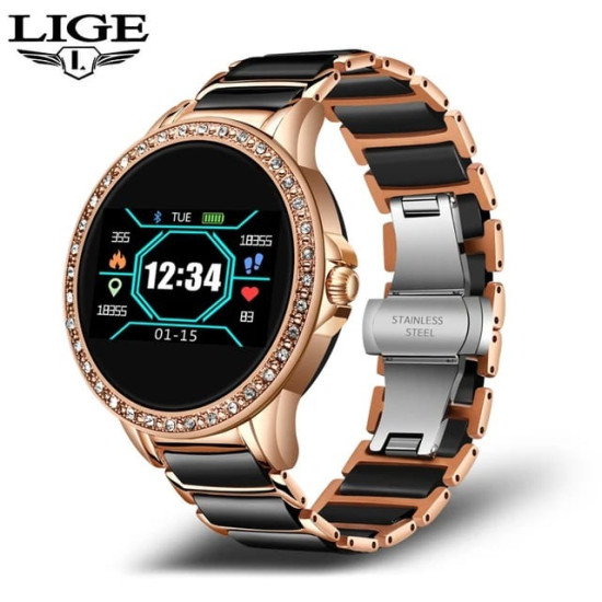 Lige Diamond Studs Smart watch