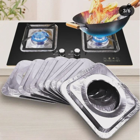 8 pcs Foil Stove To Protector