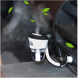 Mini Car Oil Diffuser with Dual USB Charger Adapter,