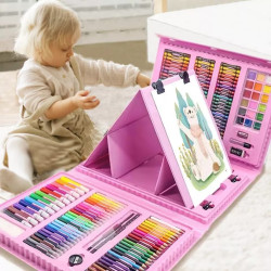 Art Set - 208 Pieces-Pink