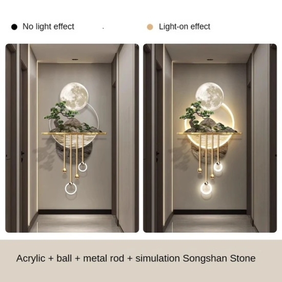 Modern 3 Dimensional Wall Lamp