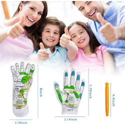 Reflexology Spa-Socks and Gloves Tool Set