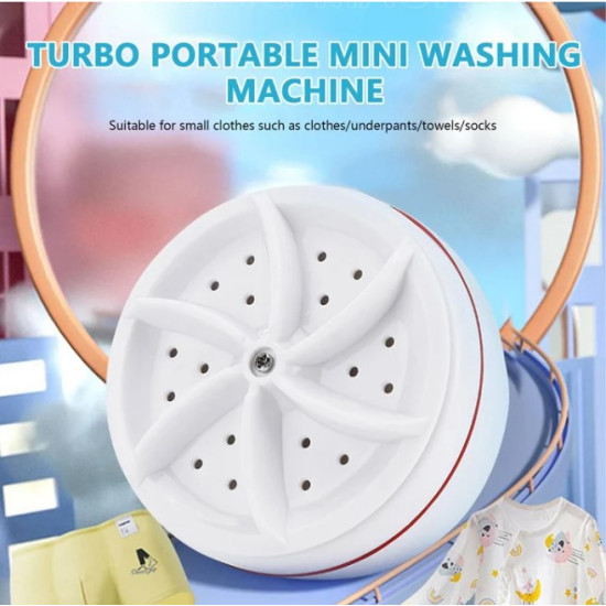 Turbo Portable Mini Washing Motor