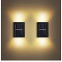 Solar Powered LED Wall Lamps