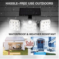 Wireless Solar Remote Control Outdoor Lights