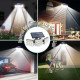 Wireless Solar Remote Control Outdoor Lights