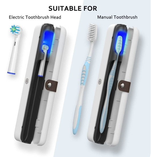 Portable Toothbrush UV Sanitizing Case