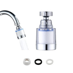 Water Purifier Faucet Filter Purifier for Kitchen, Bathroom, Sink, Removes Heavy Metals and Hard Water