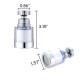 Water Purifier Faucet Filter Purifier for Kitchen, Bathroom, Sink, Removes Heavy Metals and Hard Water