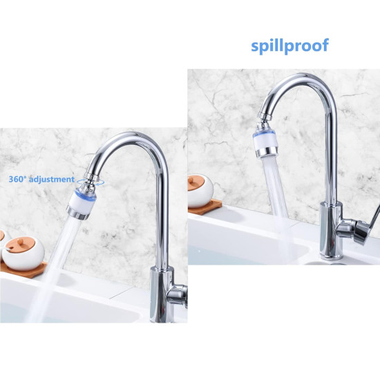 Water Purifier Faucet Filter Purifier for Kitchen, Bathroom, Sink, Removes Heavy Metals and Hard Water