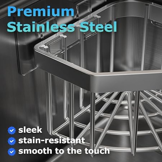 Stainless Steel Muli-purpose Corner Basket