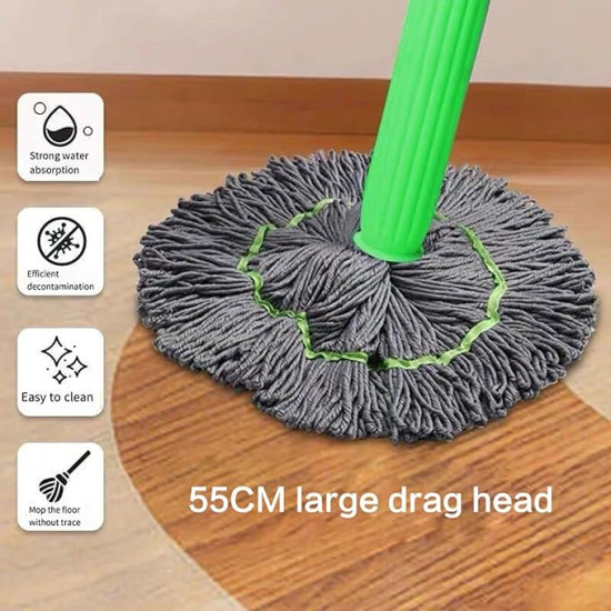 Bamboo Fiber Easy Wring Mop